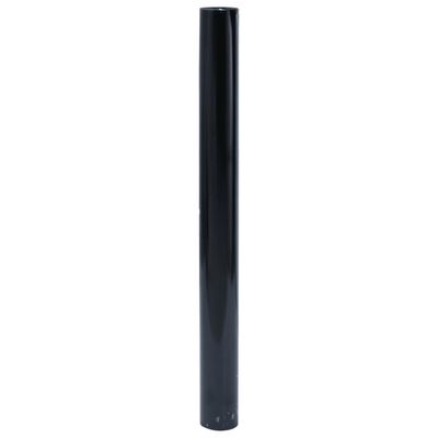 vidaXL Folie pentru fereastră statică, negru mat, 45x1000 cm, PVC