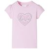 Tricou pentru copii, roz deschis, 104