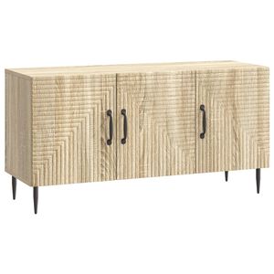 vidaXL Cabinet TV Stejar Sonoma 99 x 34,5 x 50 cm Lemn prelucrat