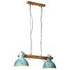 vidaXL Lampă suspendată 25 W, albastru uzat, 85x28x109 cm, E27