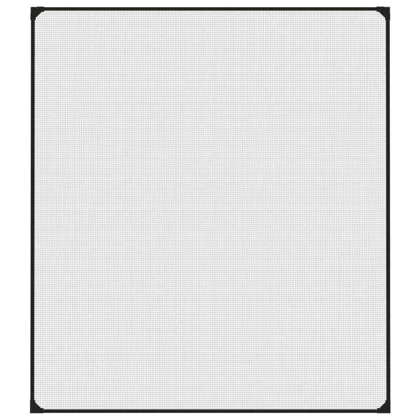 vidaXL Plasă insecte magnetică pentru ferestre, antracit, 130x150 cm