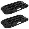vidaXL Placă de tracțiune 2 pcs Negru 57,5x30,5x5,5 cm Nailon &icirc;ntărit