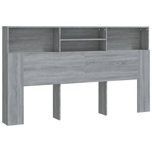 vidaXL Dulap tăblie, gri sonoma, 180x19x103,5 cm