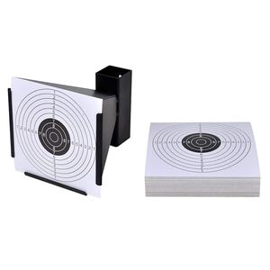 vidaXL Suport țintă tip p&acirc;lnie colectare gloanțe 14cm 100 ținte h&acirc;rtie