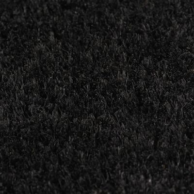 vidaXL Covoraș de ușă, negru, 40x60 cm, fibre de cocos