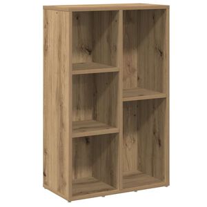 vidaXL Bibliotecă, stejar artizanal, 50x25x80 cm, lemn prelucrat