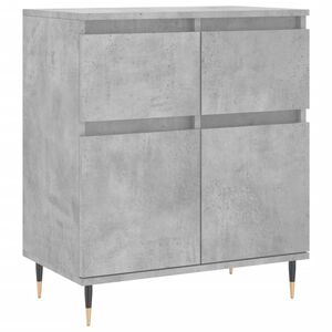 vidaXL Servantă, gri beton, 60x35x70 cm, lemn prelucrat