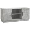 vidaXL Cabinet TV 102 x 34,5 x 47 cm Gri Beton Lemn prelucrat