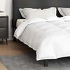 vidaXL Duvet 2 &icirc;n 1 Alb 260 x 220 cm Pene