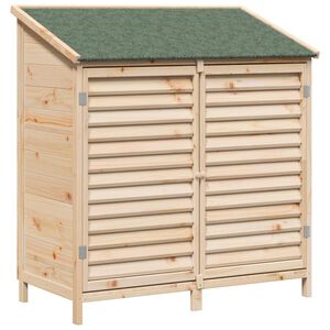 vidaXL Sălaș de grădină natural 106 x 56 x 113,5 cm Lemn de Brad Solid