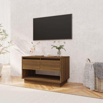 vidaXL Comodă TV, stejar maro, 70x41x44 cm, PAL
