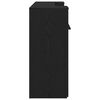 vidaXL Birou de recepție Stejar negru 200x50x103,5 cm Lemn prelucrat