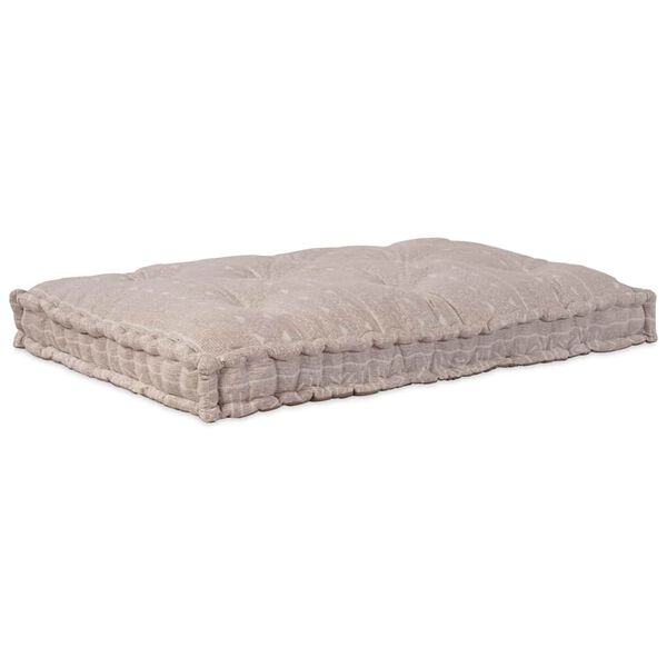 vidaXL Perne pentru canapea Maro deschis 120 x 80 x 12 cm țesătură