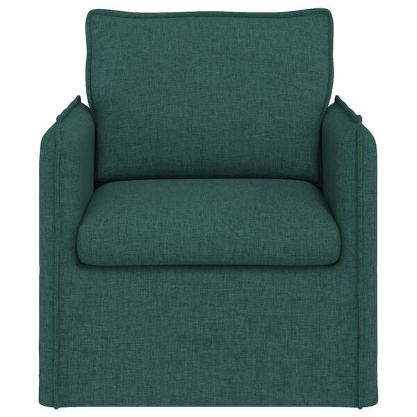 vidaXL Canapea 60cm Verde &icirc;nchis Metal