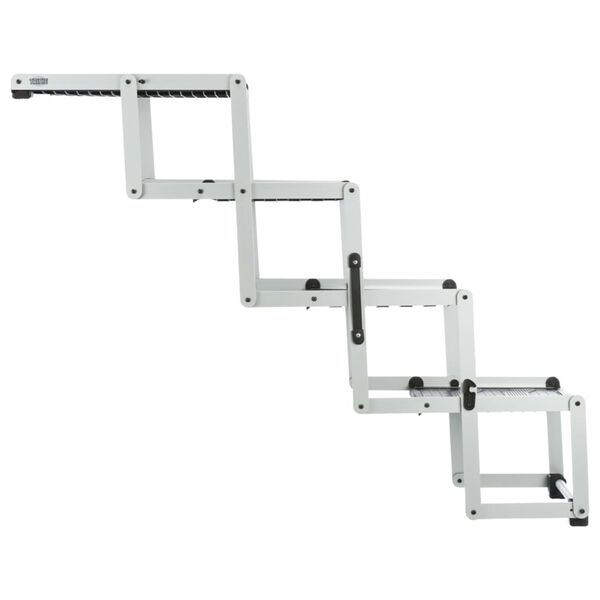 TRIXIE Scară pliantă animale companie 4 trepte, 160x70 cm, aluminiu