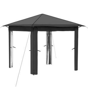 vidaXL Gazebo fără Pereți Laterali 2,6 x 2,6 m Gri deschis și antracit