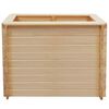 vidaXL Strat înălțat de grădină, 100 x 50 x 80 cm, lemn de pin, 19 mm