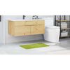 vidaXL Covoare de baie anti-derapante Verde 50 x 80 cm PP