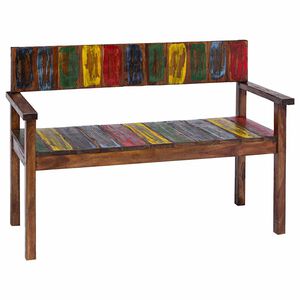 vidaXL Scaune de bucătărie, 4 buc., lemn masiv reciclat