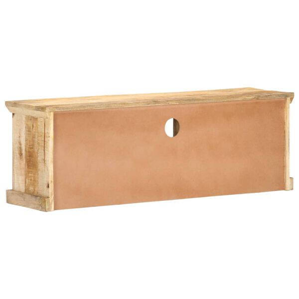 vidaXL Comodă TV, 120x30x40 cm, lemn mango & trestie de zahăr naturală
