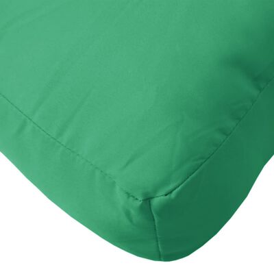 vidaXL Pernă de paleți, verde, 58x58x10 cm, material textil