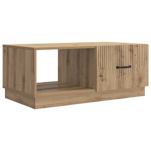 vidaXL Masă de cafea Stejar Artizanal 90 x 50 x 37 cm Lemn prelucrat