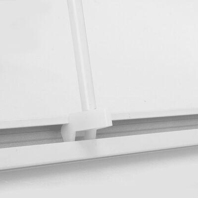 RIDDER Șină universală pentru perdea de duș, alb, 160x70 cm
