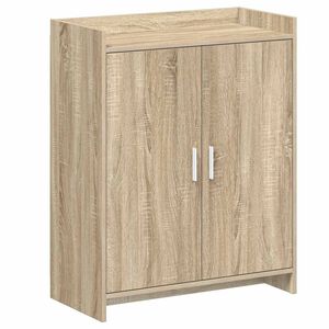 vidaXL Dulap pentru pantofi cu ușă Stejar Sonoma 73,5 x 36 x 92 cm