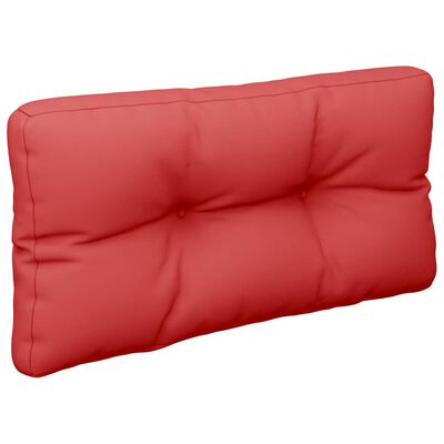 vidaXL Pernă de paleți, roșu, 70x40x12 cm, material textil