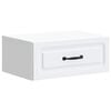vidaXL Dulap de noapte suspendat Alb 49 x 34,5 x 20 cm Lemn prelucrat