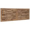 vidaXL &Icirc;ntăritură de pat natural Lemn solid de tec