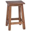 vidaXL Taburet natural 30 x 30 x 47 cm Lemn de mahon