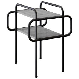 vidaXL Masă de cafea Sonoma gri 40 x 40 x 51 cm Lemn prelucrat