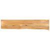 vidaXL Blat de masă contur organic 140x20x3,8 cm lemn masiv de mango