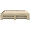 vidaXL Cadru pat fără saltea stejar sonoma, 160x200 cm, lemn prelucrat