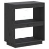 vidaXL Bibliotecă, gri, 60x35x71 cm, lemn masiv de pin