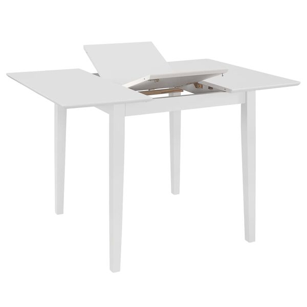 vidaXL Set mobilier de bucătărie, 3 piese, alb, MDF