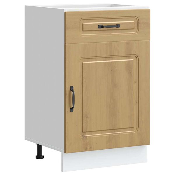 vidaXL Dulap de bază de bucătărie &bdquo;Kalmar&rdquo; stejar artizanal lemn