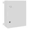vidaXL Dulap de control Gri 47 x 17,5 x 50 cm Plastic ABS