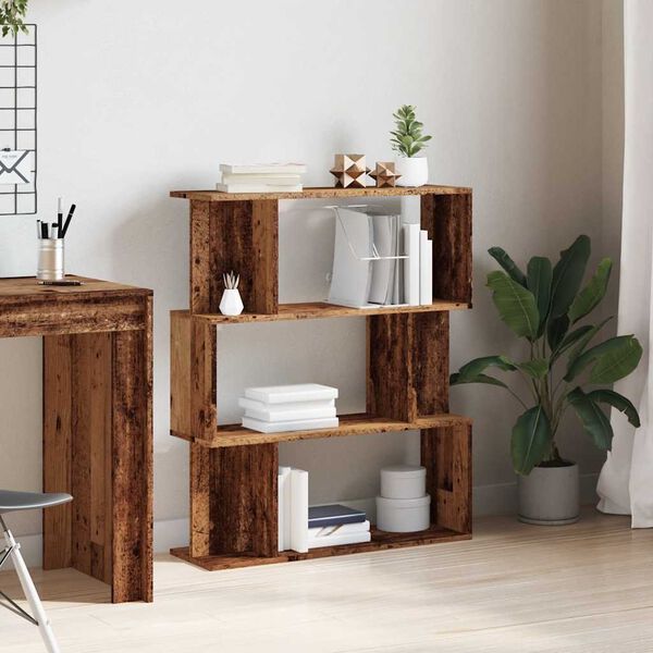 vidaXL Dulap cu cărți din lemn vechi 80x24x96 cm lemn prelucrat