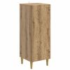 vidaXL Bufet Stejar Artizanal 33 x 34,5 x 90 cm Lemn prelucrat