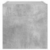 vidaXL Comodă TV de perete cu lumini LED, gri beton, 30,5x35x30 cm