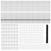 vidaXL Gard cu St&acirc;lp Gri 1,4 x 100 m Oțel și PVC