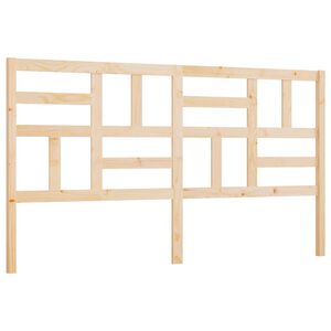 vidaXL Tăblie de pat, 206x4x104 cm, lemn masiv de pin