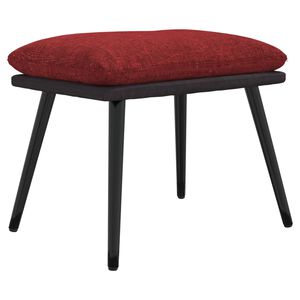vidaXL Taburet, roșu vin, 45x29,5x35 cm, material textil