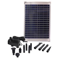 Ubbink Set pompă pentru fântâna de grădină „SolarMax 1000” panou solar