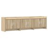 vidaXL Cabinet TV 168 x 33 x 47 cm Stejar Sonoma Lemn prelucrat