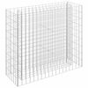 vidaXL Strat &icirc;nălțat gabion, 90 x 30 x 90 cm, oțel galvanizat