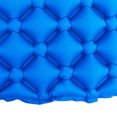 vidaXL Saltea gonflabilă, albastru, 58x190 cm