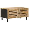 vidaXL Masă de cafea natural 80 x 50 x 40 cm Lemn de mango solid